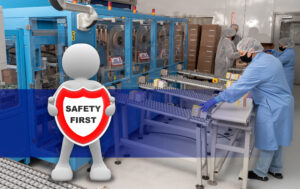 Vitaquest factory with workers operating machines.