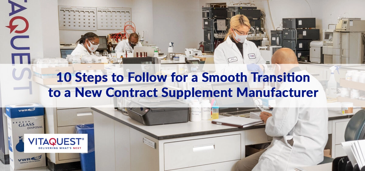 vitaquest supplement manufacturing lab