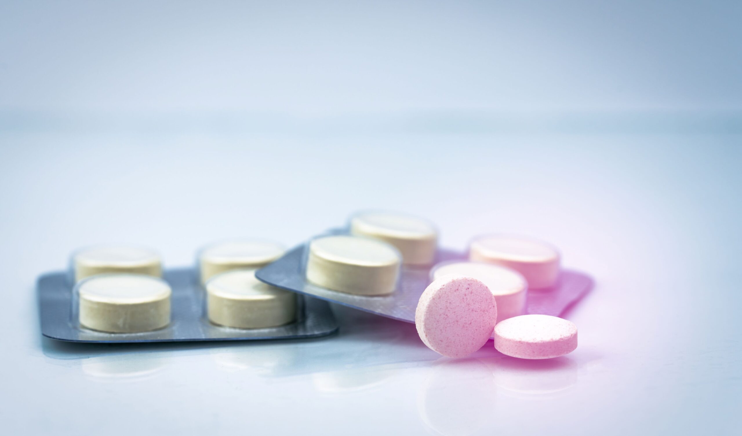 quick melt tablets, Orally Disintegrating Tablets in a blister pack